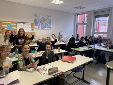 Lernen muss man lernen! AOK-Workshop für die 9. Klassen am  14. und 16. November 